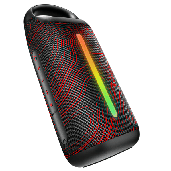 Buy boAt Stone Arc | Portable Bluetooth Speaker with 20W Sound, 12H Playback & RGB LEDs (Black Phoenix) on EMI