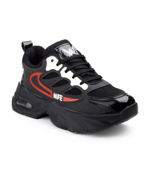 Buy Woakers Men's Casual Shoes (Black) on EMI