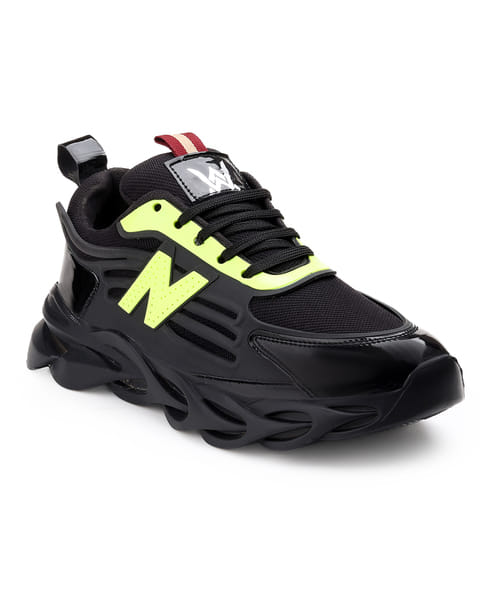 Buy Woakers Men's Casual Shoes (Black) on EMI