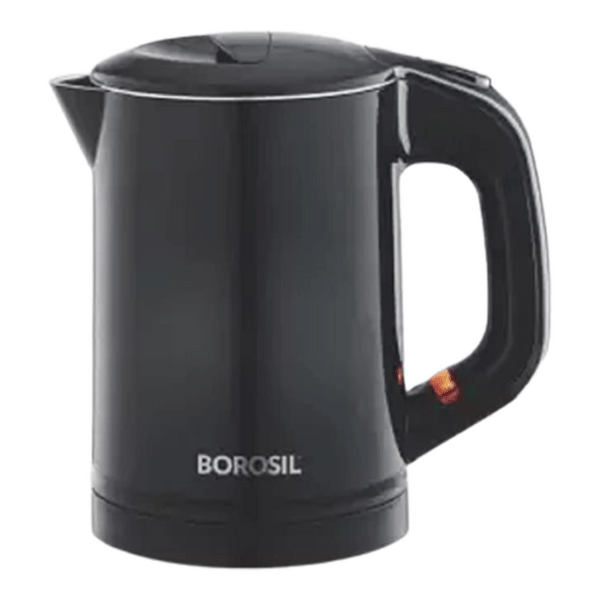 Buy Borosil Eva Cool Touch 0.6 liter Stainless Steel Kettle Electric Kettle (Black), 750 Watts on EMI