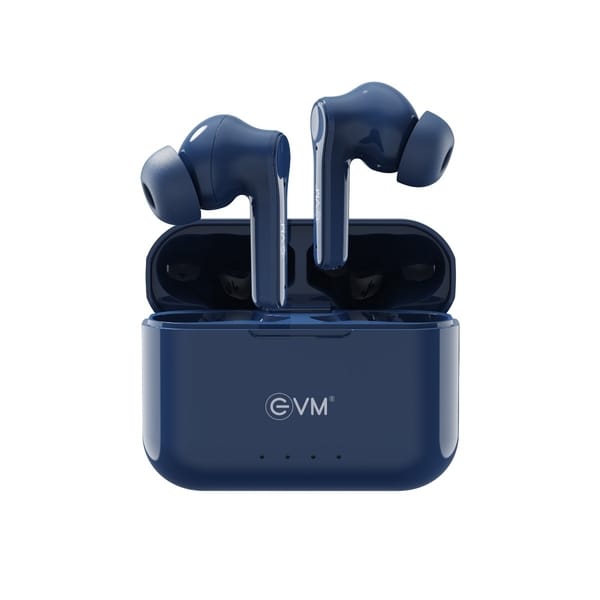 Buy EVM EnZest Neo True Wireless Earbuds | Bluetooth 5.4, 8-Hour Playtime, 13mm Drivers, Lightweight & Secure Fit - 1 Year Warranty (EVM-TWS-K12-Blue) on EMI