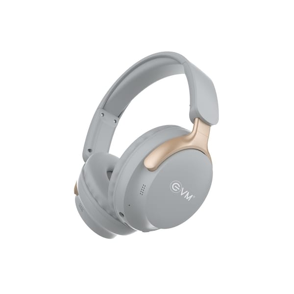 Buy EVM EnSonic Wireless Headphone With Mic (EVM-WHF-01) 40Hrs Playback Time (WHITE) on EMI