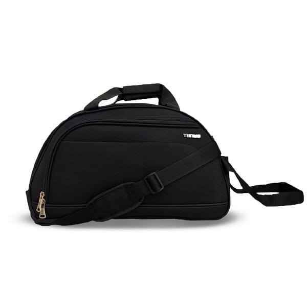Buy Timus Sumo 55cm Wheeled Cabin Duffle for Men & Women | Water-Resistant & Durable Polyester Bag (Black) on EMI