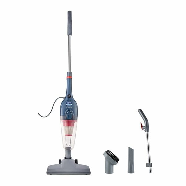 Buy KENT Storm Vacuum Cleaner | 600W | 14 kPa | Cyclone5 Technology and HEPA Filter | Bagless Design | Ideal for Floors, Curtains, Carpets, Sofa | Grey on EMI