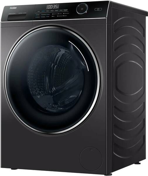 Buy Haier 9 Kg Front Load Washer 5 Star | Direct Motion Motor | 1400 RPM High-Speed Spin | Super Drum | Black on EMI