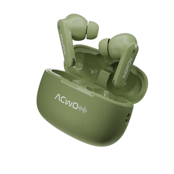 Buy ACwO DwOTS Muze with 45 Hours of Playtime | In-Built MP3 Music Player | Recording Mode | 4 EQ Modes – Podcast, Balanced, Bass & Cinematic (Green) on EMI