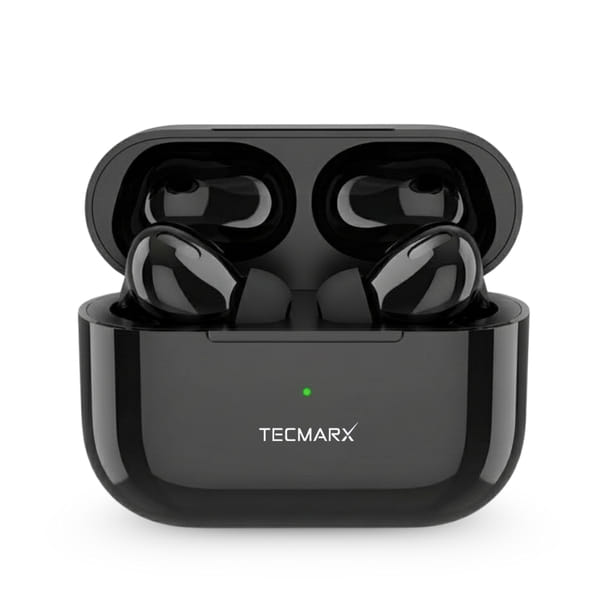 Buy TecMarx Neopod Bluetooth Earbuds with 12 Hours Playtime, Bluetooth Connectivity, Lightweight Comfortable Fit(Black) on EMI