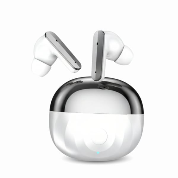 Buy TecMarx Roar371 Bluetooth Earbuds with 50 Hours Playtime, Bluetooth 5.4, Built-in Mic, Water-Resistant In-Ear Wireless Earbuds(White) on EMI