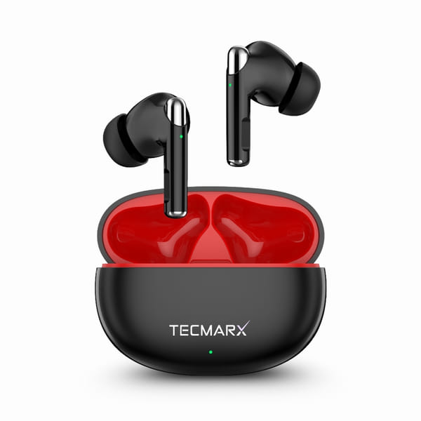 Buy TecMarx Roar Wireless Bluetooth Earbuds with 30 Hours Playtime, Comfortable Fit(Black) on EMI