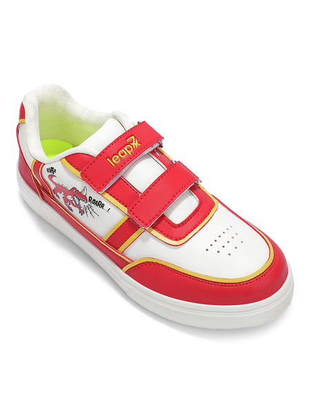 Buy Liberty Leap7x TOTSTREND5 Red Casual Non Lacing Sneakers for Kids on EMI
