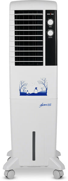Buy KENSTAR GLAM 35 Litres Tower Air Cooler (Inverter Compatible, GLAM HC 35 RE, White) on EMI