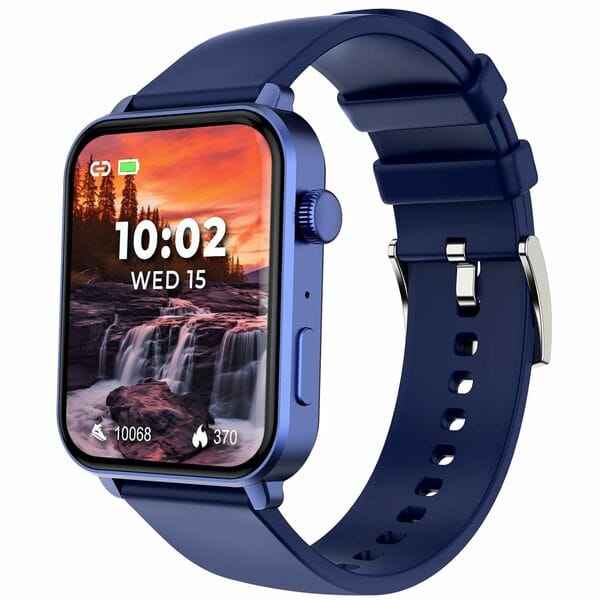 Buy beatXP Unbound 1.78" Super AMOLED Display Bluetooth Calling Smart Watch, Metal Body, 368 * 448px, 800 Nits, 60Hz Refresh Rate, 100+ Sports Modes, 24/7 Health Tracking (Blue) on EMI