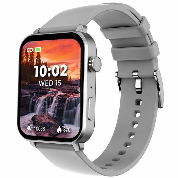 Buy beatXP Unbound 1.78" Super AMOLED Display Bluetooth Calling Smart Watch, Metal Body, 368 * 448px, 800 Nits, 60Hz Refresh Rate, 100+ Sports Modes, 24/7 Health Tracking (Silver) on EMI