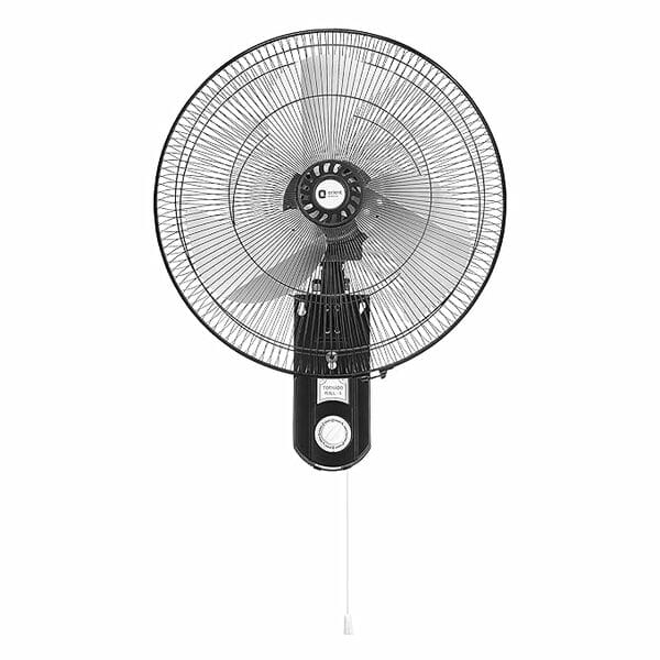 Buy Orient Electric 450mm Tornado - Wall II Fan (Black Metal) on EMI