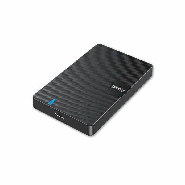Buy GEONIX PowerShell S3 500GB Portable External Hard Drive 2.5-Inch SATA USB 3.1, Up to 5Gbps with UASP Support, LED Indicator (3 Yr Warranty)(Black) on EMI