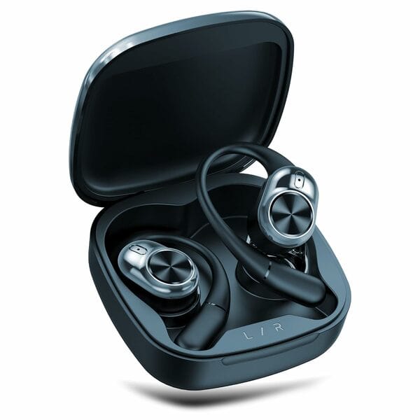 Buy truke Newly Launched Buds Infinity Open Ear Wireless Earbuds with 70Hours of Playtime, 16mm Titanium Speaker, Fast Charging OWS - Royal Blue on EMI