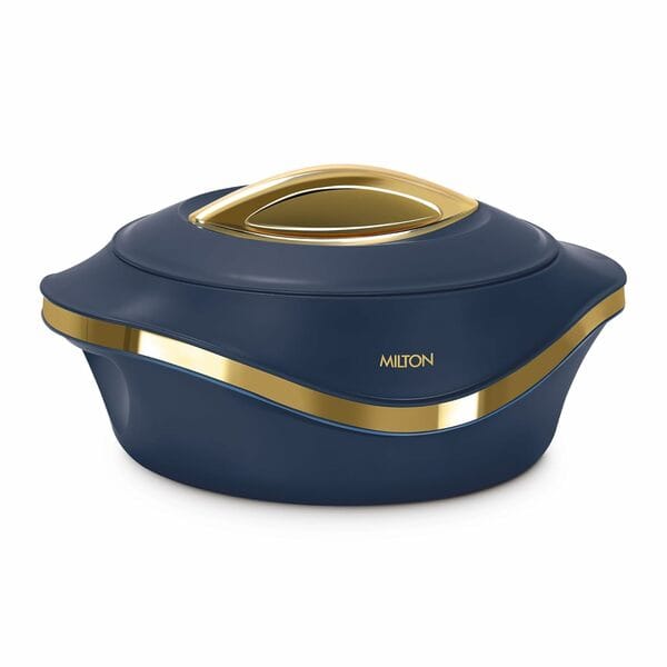 Buy MILTON Pearl 1500 Inner Stainless Steel Casserole-1.27 litres-Blue on EMI