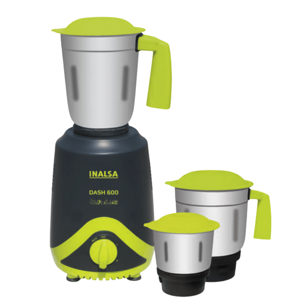 Inalsa DASH 600 Watt 3 Jar Mixer Grinder