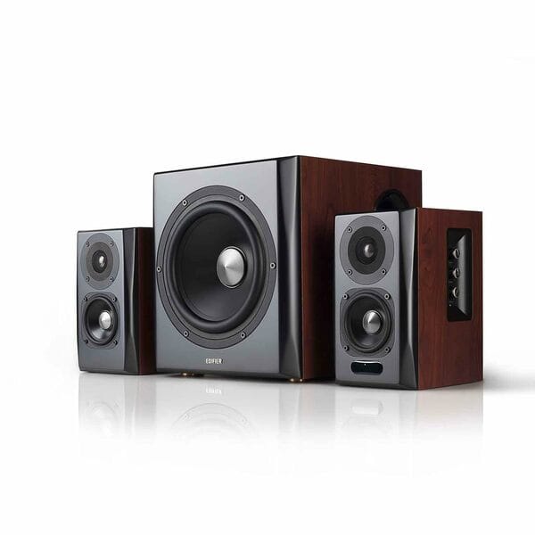 Buy Edifier S350DB Bookshelf Speaker and Subwoofer 2.1 Speaker System Bluetooth v4.1 aptX Wireless Sound for Computer Rooms, Living Rooms and Dens on EMI