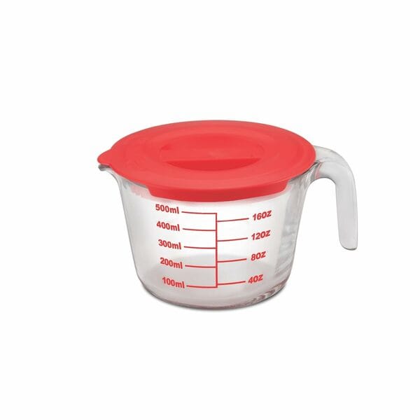 Buy Signoraware Borosilicate Glass Measuring Cup ( 500ml | Clear ) on EMI