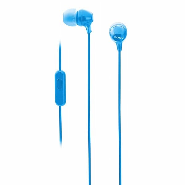Buy Sony MDR-EX14AP Wired in Ear Headphone with Mic (Blue) on EMI