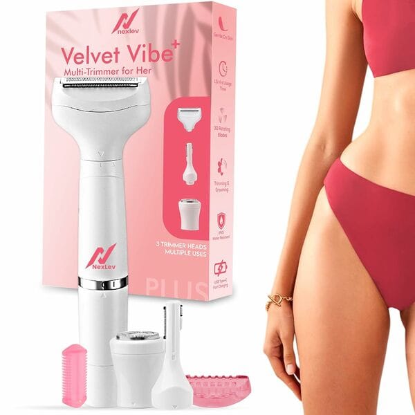 Buy NexLev 6-in-1 trimmer | Sensitive Bikini Trimmer for Women on EMI