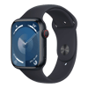 Buy Refurbished Apple Watch Series 9 (45mm, GPS+Cellular) Midnight-Aluminium -Black-Sport Band on EMI