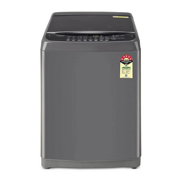 LG Smart Choice, 9 Kg, 5 Star, Smart Inverter Technology, Turbodrum, Fully Automatic Top Load Washing Machine (T90AJMB1Z, Jetspray+, Turbowash, Auto Tub Clean after every wash cycle, Middle Black)
