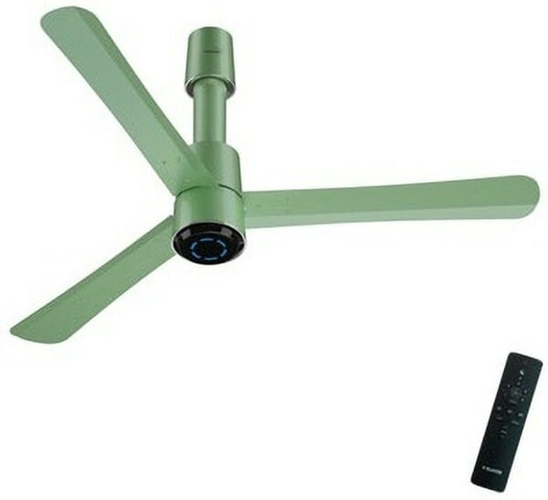 Buy V-Guard INSIGHT-G with 5 Year Warranty BLDC Motor with Remote 1200 mm Ceiling Fan (5 Star | Emerald Green | on EMI