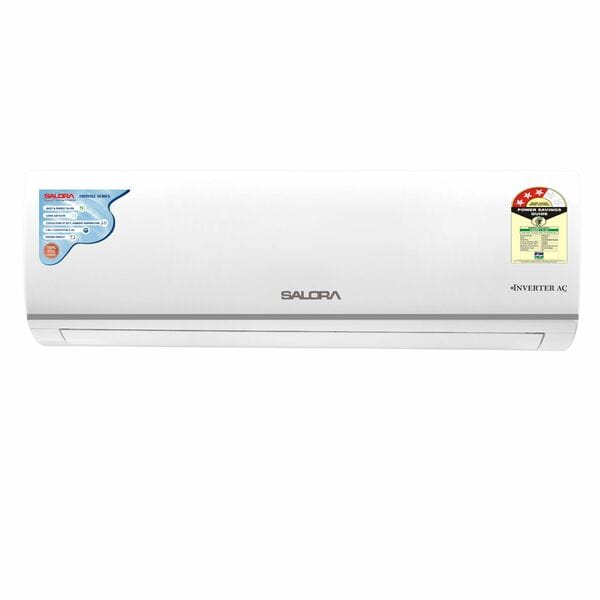 Buy Salora 1.5 Ton 3 Star (BEE RATING : 2026 Standards), 7-in-1 Convertible, Inverter Split AC (100% Copper, Heavy-Duty Cooling at 52 Degree Celsius, SSI18AB3WBP26) on EMI