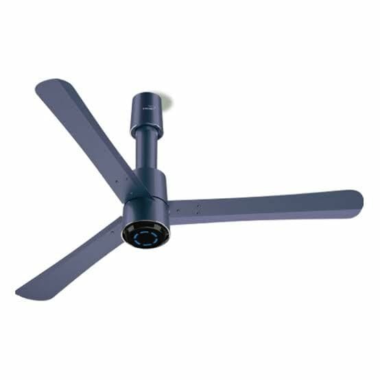 Buy V-Guard INSIGHT-G Electric Ceiling premium decorative BLDC fan Riband Blue Matte on EMI