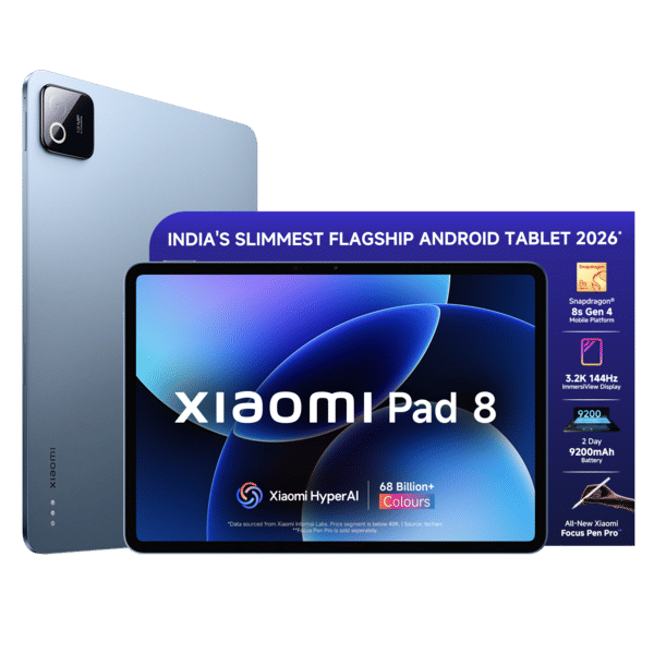 Buy Xiaomi Pad 8 Titanium Blue 8 GB + 128 GB Standard on EMI