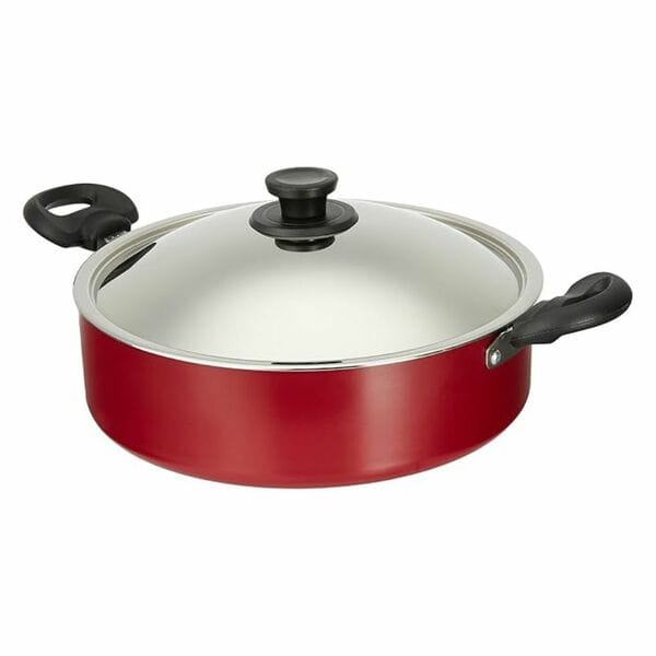 Buy Pigeon Non-Stick Biriyani Pot with Lid, 5 Litres on EMI