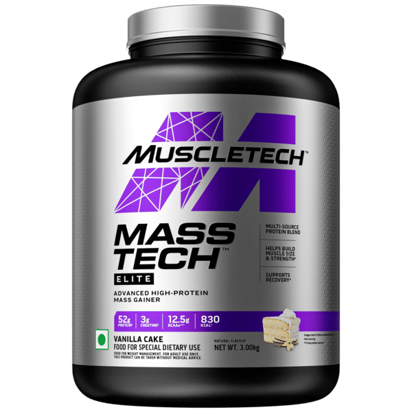 Buy Muscletech Mass-Tech Elite - Vanilla Cake - 3kg on EMI