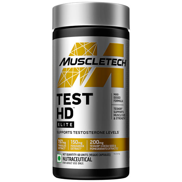 Buy Muscletech Test HD Elite - 60 Veggie Capsules on EMI