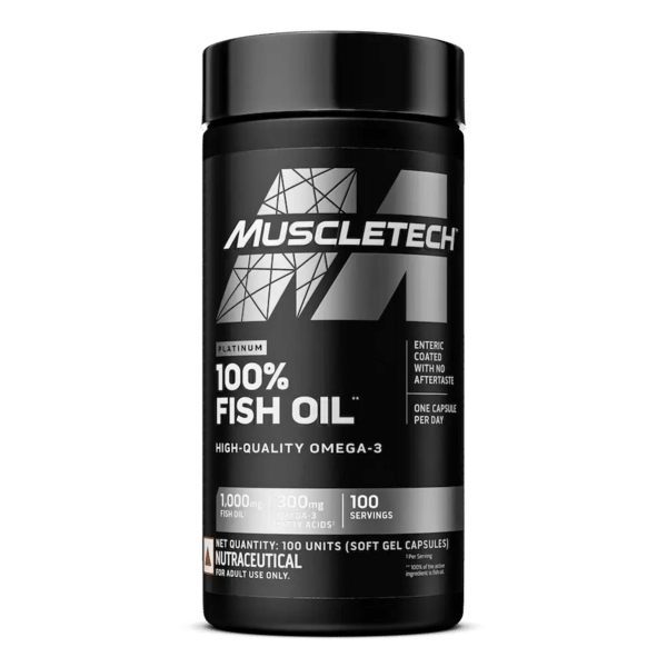Buy Muscletech Platinum 100% Omega Fish Oil - 100 Softgels on EMI