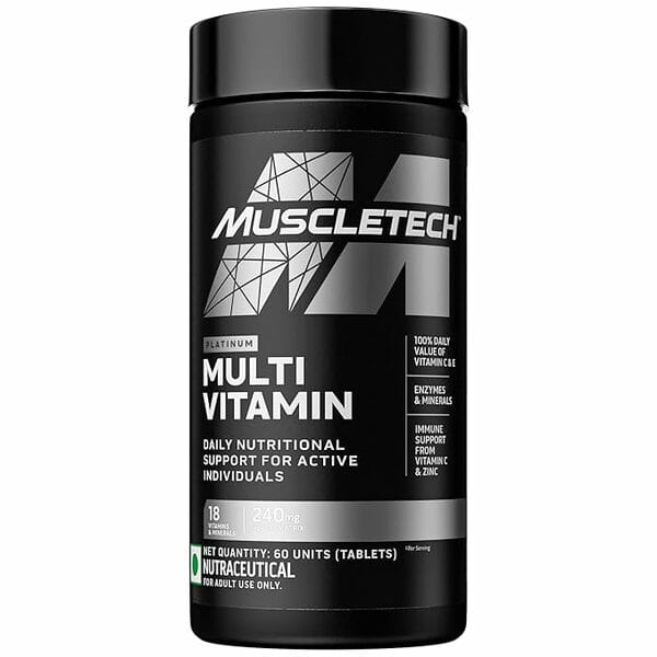 Buy Muscletech Platinum Multivitamin 60 Tablets on EMI