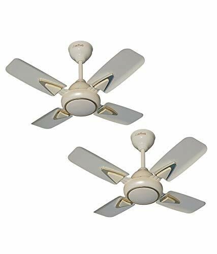 Buy ACTIVA HIGH Speed 850 RPM Galaxy-1 4 Blades (600MM) Anti DUST Coating Ceiling Fan-2 Year Warranty Pack of 2 (Galaxy_Deco Ivory) on EMI