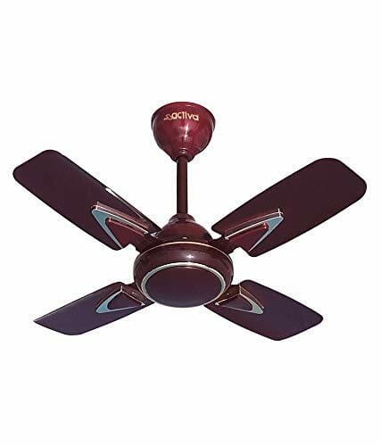 ACTIVA Galaxy – 1 600mm Ceiling Fan, 850 RPM High Speed Air Delivery, 50 Watt Cooper Winding Motors, Anti Dust Coating, Less Noise, 2 Years Warranty (Deco Brown)