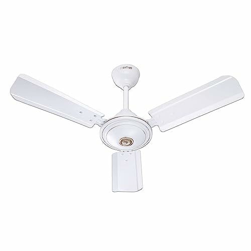 Buy ACTIVA Apsra White 900 MM Sweep 390 RPM High Speed (36 INCH) Ceiling Fan with 2 Years Warranty (PALE WHITE) on EMI