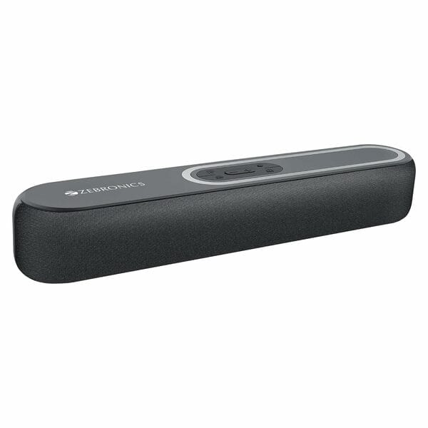 Buy ZEBRONICS VITA BAR 201, Wireless Bluetooth Soundbar, 30 Watts, Upto 8 Hours Playback, Powerful Dual Drivers, Dual Passive Radiators, LED Indicator, BTv5.3 | USB | AUX on EMI
