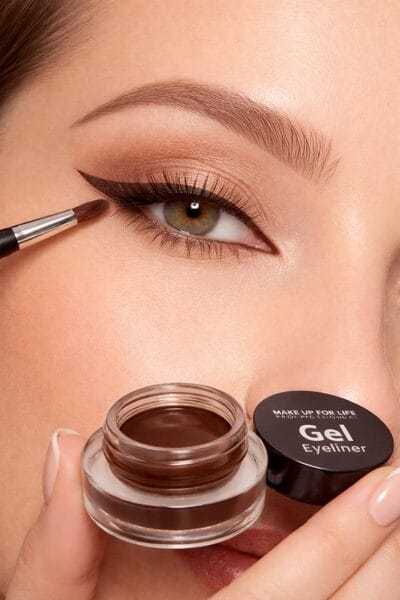 Buy Music Flower 24 HR Long Wear Gel Eyeliner (Brown) on EMI