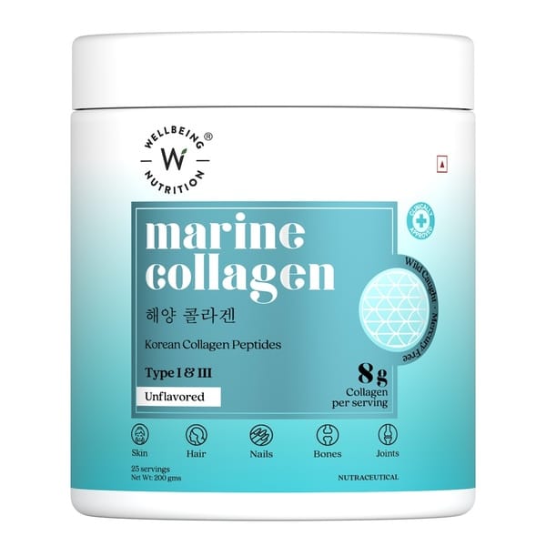 Buy Wellbeing Nutrition Pure Korean Marine Collagen Peptides | Unflavored on EMI