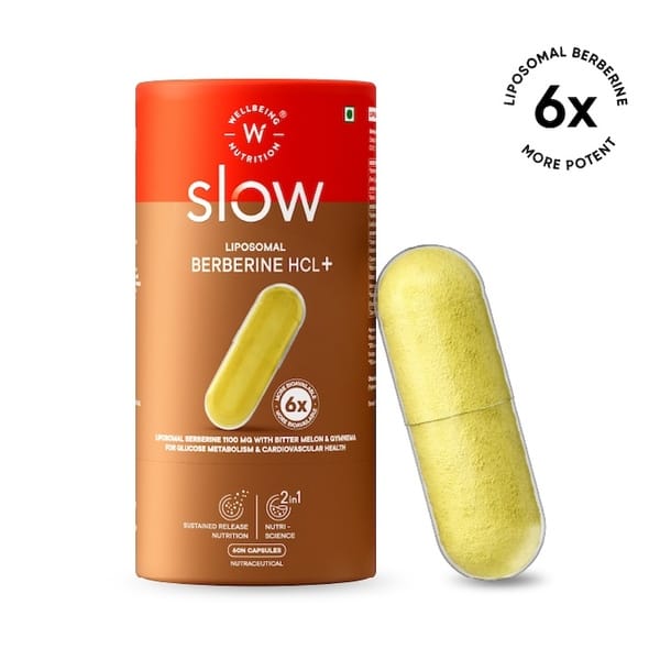 Buy Wellbeing Nutrition Liposomal Berberine HCL+ on EMI