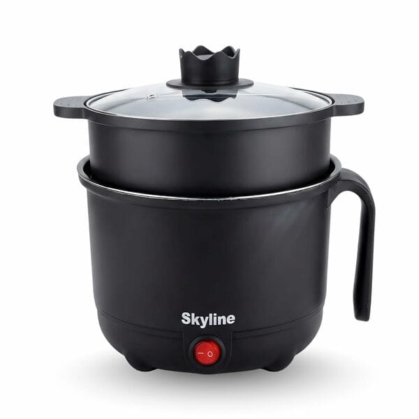 Skyline VTL-9090 1.5L Multi Kettle With Steamer & Egg Attachment – 600W
