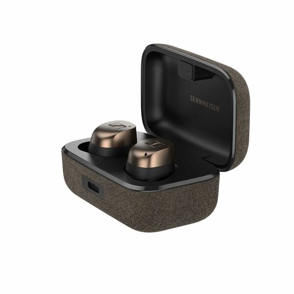 Buy Sennheiser MOMENTUM True Wireless 4 Earbuds,TrueResponse Drivers, Lossless Audio, Auracast, Adaptive ANC, Anti‑Wind+Transparency Modes, 30 Hrs Battery, Qi Fast Charge, 6‑Mics,2Y Warranty, Black-Copper on EMI
