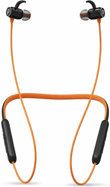 Buy LAVA Probuds N12 Bluetooth Neckband Earphones (Orange) | Dual Color Band | 35H+ Playtime | 50ms Gaming Mode | ENC | Dual Device Pairing | Fast Type-C Charging on EMI