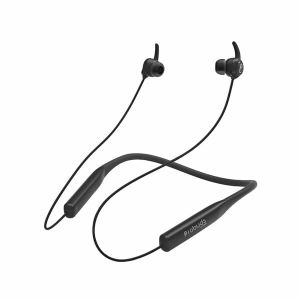 Buy Lava Probuds Wave 921 (Black) Dual-Tone Noise Cancellation BT Neckband with 50ms Low Latency Gaming, 10mm Drivers, Bass Boost, ENC Calls, 40Hrs Playtime, Fast Charging, IPX6, Dash Switch, Dual Pairing on EMI