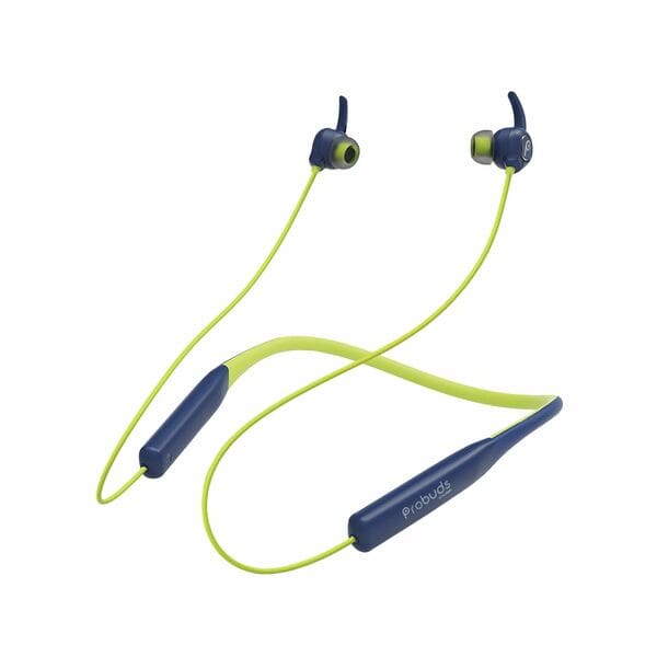 Buy Lava Probuds Wave 921 (Green) Dual-Tone Noise Cancellation BT Neckband with 50ms Low Latency Gaming, 10mm Drivers, Bass Boost, ENC Calls, 40Hrs Playtime, Fast Charging, IPX6, Dash Switch, Dual Pairing on EMI