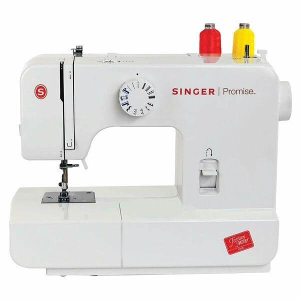 Buy Singer Promise 1408 Automatic Zig-Zag Electric Sewing Machine (White), Metal Frame on EMI